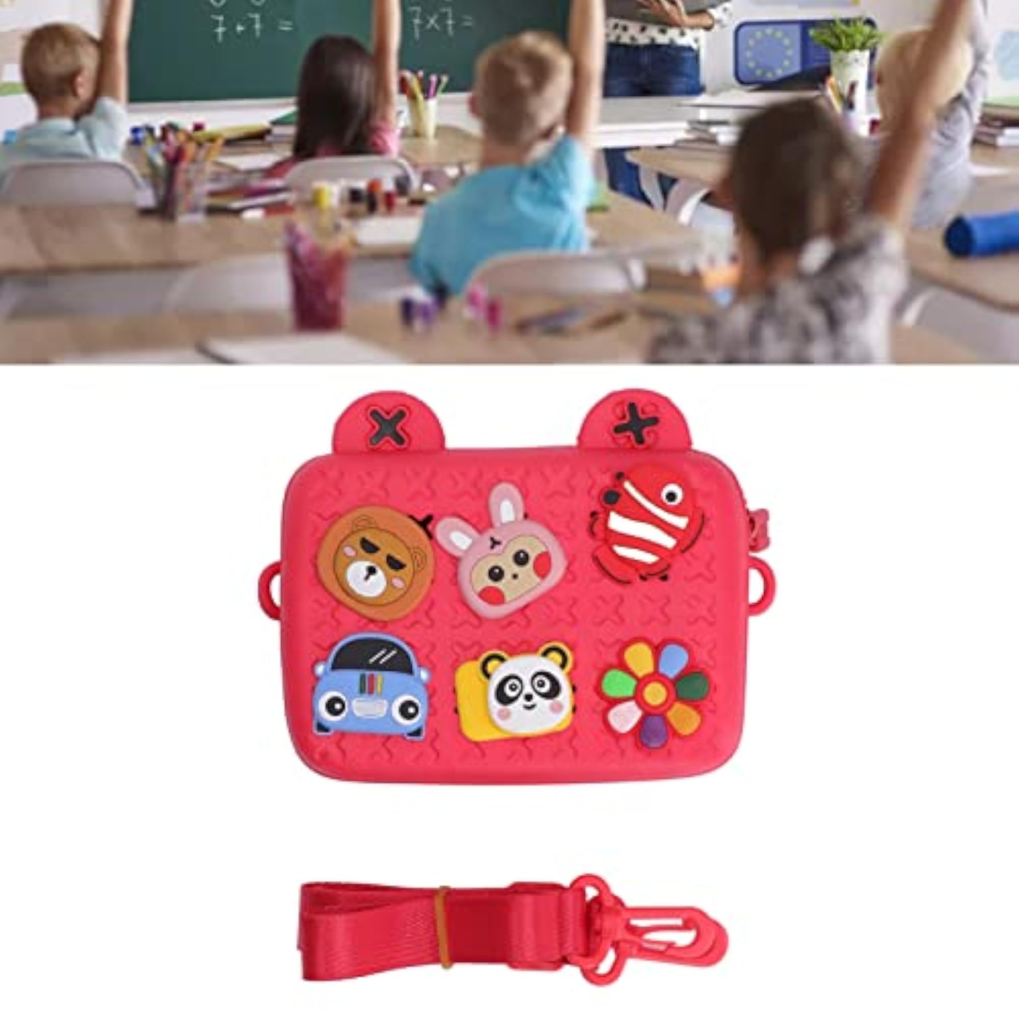 Kids Camera Storage Bag, Cute Lightweight Design